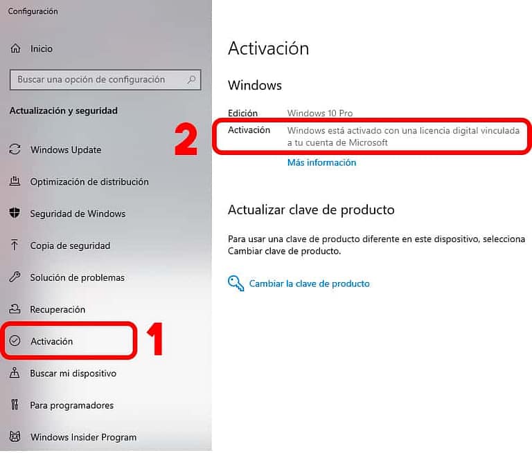 ¿Cómo verificar si tu licencia de Windows 10 esta activado?